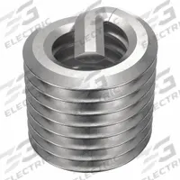 APPROVED VENDOR Helical Insert: Tanged Tang Style, Free-Running, M3-0.50 Thread Size, Plain, 10 PK (MPN 3520-3.00X1.5D). Key specifications — attr798694: 18-8; attr798710: Right Hand; attr798707: M3-0.50; attr798676: Metal; attr798705: Metric; attr798675: APPROVED VENDOR; attr798708: 200,000 psi; attr798713: Coarse.