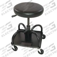 Creeper Seat: Heavy-Duty, Adjustable, 480 lb Max Load Capacity, 17 in to 22 in Ht Range (MPN HRASV). Key specifications — Frame Material: Steel; Seat Adjustability: Adjustable; Height Range: 17 in to 22 in; Duty Rating: Heavy-Duty; Dimensions: 22 in x 15 in x 15 in; Brand: WHITESIDE.