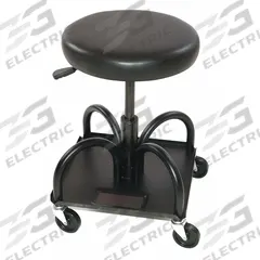 Creeper Seat: Heavy-Duty, Adjustable, 480 lb Max Load Capacity, 17 in to 22 in Ht Range (MPN HRASV). Key specifications — Frame Material: Steel; Seat Adjustability: Adjustable; Height Range: 17 in to 22 in; Duty Rating: Heavy-Duty; Dimensions: 22 in x 15 in x 15 in; Brand: WHITESIDE.