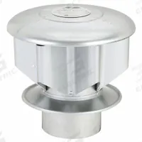Vent Cap: Star-Kap Hood Venting, Vented Rain Cap, Round, 4 in Duct, Steel, Silver Finish, Galvanized (MPN 3TZ72). Key specifications — Screen Included: No; Backdraft Damper Included: No; Brand: DAYTON; Product Type: Vent Cap; Color: Silver; Connection Type: Press Fit; Type of Cap/Hood: Wall Cap; Material of Cap/Hood: Galvanized Steel.