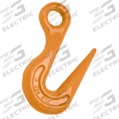 CAMPBELL Sorting Hook: 4,000 lb Working Load Limit, 80 Hook Grade, Alloy Steel, 9 3/4 in Overall Lg (MPN 3899500). Key specifications — Color: Orange; Brand: CAMPBELL; Visual Indicator Markings: None.