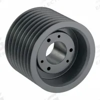 APPROVED VENDOR V-Belt Pulley: 8V1250, 8 Groove, 12.5 in OD, Bushed Bore, J, For 8V/8VX Belt Section (MPN 88V1250J). Key specifications — Pulley Industry Number: 8V1250; Pitch Diameter: 12.5 in (8V); For Belt Section (broad, with similar types): 8V or 8VX.