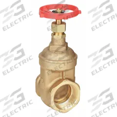 MILWAUKEE VALVE Gate Valve: 2 in, Bronze, Non-Rising, FNPT x FNPT, 200 psi Max. Pressure (CWP) (MPN 105 2"). Key specifications — Wedge Material: Bronze; Brand: MILWAUKEE VALVE; Bonnet Material: Bronze.