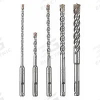BOSCH Rotary Hammer Drill Set: 1/2 in_1/4 in_3/8 in_3/16 in Drill Bit Size, 6 in Overall Lg (MPN HCK005). Key specifications — attr277146: BOSCH.