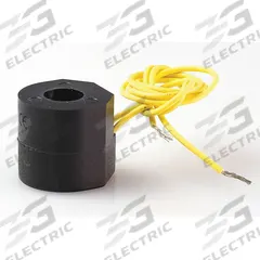 ASCO Solenoid Valve Coil: Gen Purpose without Junction Box, F, 120V AC, 15.4 W Watt, 18" Leads (MPN 099257-001-G*). Key specifications — Coil Enclosure: General Purpose without Junction Box; Voltage: 120V AC; Electrical Connections: 18" Leads.