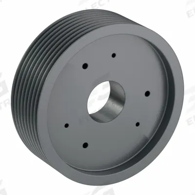 APPROVED VENDOR V-Belt Pulley: 3V1060, 8 Groove, 10.6 in OD, Bushed Bore - Bushed-Bore Cast-Iron Wedge V-Belt Pulleys