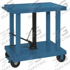 WESCO Lift Table: Not Powered, 2,000 lb Load Capacity, 48 in L x 32 in W, 59 in Max Lifting Ht (MPN 260065). Key specifications — Platform Material: Steel; Brand: WESCO.