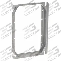 RACO Plaster Ring: Raised, 3/4 in Raised Ht, Steel, 5.88 in Overall Lg, 4.06 in Overall Wd (MPN 793). Key specifications — Brand: RACO; Material: Steel; Cover Design: Raised.
