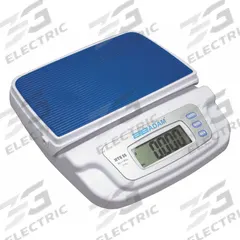 ADAM EQUIPMENT Infant Scale: Digital, kg/lb, 21 5/8 in Weighing Surface Wd (MPN MTB). Key specifications — Brand: ADAM EQUIPMENT; Weighing Units: kg; Standards: CE; Indicator Attachment: Integrated; Includes: AC Adapter; Readability: 0.005kg, 0.01 lb.
