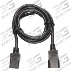 APPROVED VENDOR Power Cord: 6 ft Lg, 3/18, C14 Plug, C13 Receptacle, SJT, PVC, 10 A Current, 125V AC (MPN 5XFT1ID). Key specifications — Brand: APPROVED VENDOR; Jacket Material: PVC.