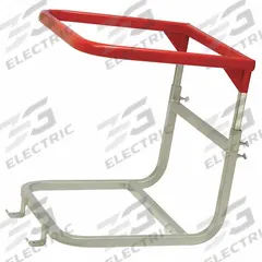 RAYMOND PRODUCTS Table Lift Attachment: 17 in Overall Ht, 250 lb Load Capacity, Steel, Red/Silver (MPN 1600). Key specifications — Compatible Grainger Part Number: 4ADE6; Manufacturer Part Number: 1600; Accessory Type: Desk Lift Attachment; Compatible with Product Type: Mighty King Desk Lifts.