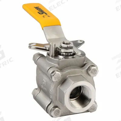 SHARPE Manual Two-Way Ball Valve: 1 in, Alloy 20 Stainless Steel, Straight Valve Body - Stainless Steel Ball Valves