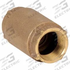 APPROVED VENDOR Spring Check Valve: Inline Valve Body, 1 in Pipe Size, FNPT x FNPT, Bronze, Female (MPN 6AJY3). Key specifications — Brand: APPROVED VENDOR.