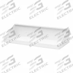TRITON PRODUCTS Pegboard Shelf: For Square Pegboard Hole Shape, 18 in x 6 1/2 in x 3 in, Steel (MPN 56186-WHT). Key specifications — attr36925: White; attr37012: Epoxy Coated; attr36918: TRITON PRODUCTS; attr36926: Steel.