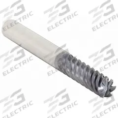 WIDIA HANITA Square End Mill: Carbide, AlTiN Coated, 6 Flute, 5/8" Mill Dia, 1-9/16" LOC, 5" OAL (MPN TM7S1516006)