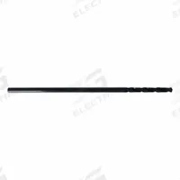 CLE-LINE Aircraft Extension Drill: 23/64", 12" Overall Lg, 135° Split Point, Black Oxide HSS (MPN C23740). Key specifications — attr1234097: 0.3594.