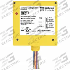 RIB Enclosed Pre-Wired Relay: 20 A Rating, DPDT, 0.50 in NPT (MPN ESR01P). Key specifications — Nipple Size: 0.50 in NPT; Brand: RIB.