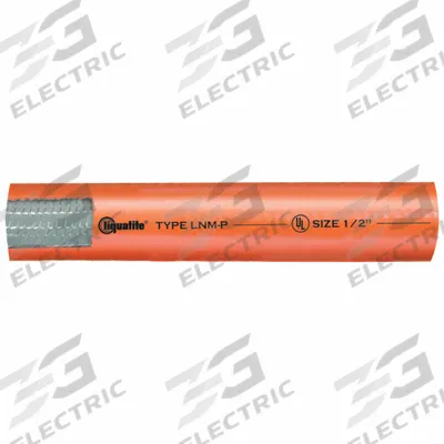 LIQUATITE Liquid Tight Conduit: 1 1/2 in Trade Size, Orange, 50 ft Nominal Lg - Continuous-Flex Liquid-Tight Plastic Conduit