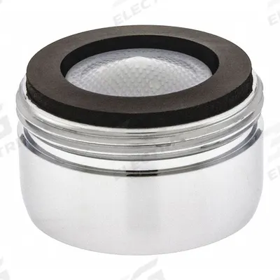 NEOPERL Outlet: 0.35 gpm Flow Rate, Spray Flow Outlet, Brass, Chrome Finish - Faucet Aerators & Outlets