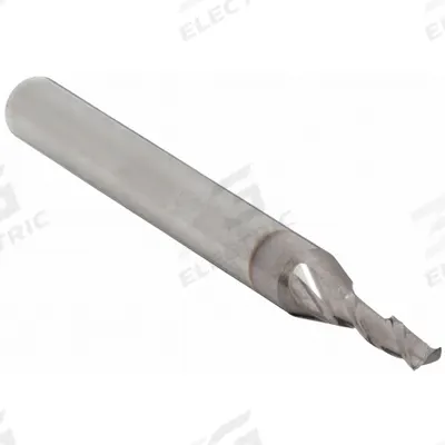 APPROVED VENDOR Square End Mill: Carbide, TiCN Coated, 2 Flute, 1 mm Mill Dia, 4 mm LOC - General Purpose Carbide Square End Mills