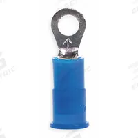 3M Ring Terminal: Blue, Nylon Insulation, #6 Stud Size, 16 AWG to 14 AWG Wire Sizes, 1,000 V (MPN MNG14-6R/SX). Key specifications — attr1308027: 3M.