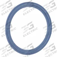 GARLOCK Sanitary Gasket: PTFE/316L Stainless Steel, Tri-Clamp, Std Style, For 1 1/2 in Tube, Blue (MPN 40MPG-TS-XR-150). Key specifications — Center Construction: None; Brand: GARLOCK; Metal & X-Ray Detectable: Yes.
