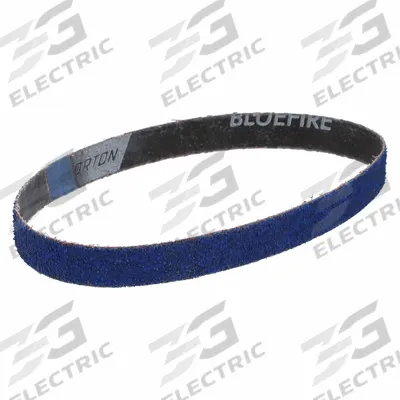 NORTON Sanding Belt: 3/4 in W x 20 1/2 in L, Zirconia Alumina, 40 Grit - High-Performance Sanding Belts for All Metals