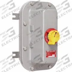 HUBBELL KILLARK Hazardous Location Safety Switch: Non-Fusible, 60 A, 600 V AC, B7NFD Series (MPN B7NFD26A). Key specifications — attr867442: HUBBELL KILLARK.