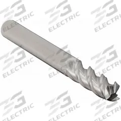APPROVED VENDOR Square End Mill: Carbide, 3 Flute, 1/8" Mill Dia, 1/2" LOC, 1-1/2" OAL (MPN 273-125500)