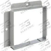 WIEGMANN Wireway Panel Adapter: 4 in Wd, 4 in Ht, 16 ga Gauge, 1, Without Knockouts, Steel (MPN PA0404). Key specifications — Brand: WIEGMANN; Finish: ANSI 61 Polyester Powder; With/Without Knockouts - Broad: No.