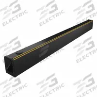 A-SAFE Ground-Level Guardrail: Heavy-Duty ForkGuard, Polymer, 63 in x 7 1/4 in x 5 1/8 in, Floor (MPN A-01-17-0232). Key specifications — Brand: A-SAFE; Mounting Location: Floor; Includes: (2) 18 mm Hex Head Through Bolts; Color: Black; Material: Polymer.