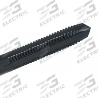 CLEVELAND Straight Flute Tap: 1/4"-28 UNF, H3 / 2B, 4 Flute, Plug Chamfer (MPN C56010)