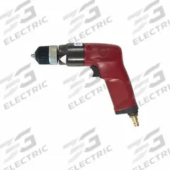 CHICAGO PNEUMATIC Air-Powered Drill: 3/8 in Chuck, Light Duty, 6,000 RPM, 1.01 hp, Keyless (MPN CP1117P60). Key specifications — attr1320790: CHICAGO PNEUMATIC.
