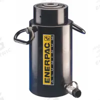 ENERPAC Lightweight Lock Nut Hydraulic Ram: 50 ton Nominal Capacity, 6 in Nominal Stroke Lg, RACL (MPN RACL506). Key specifications — attr1108313: RACL; attr96792: 10.99 sq in; attr98878: ENERPAC.
