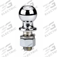 REESE Trailer Hitch Ball: I, 2,000 lb Gross Vehicle Wt Capacity, 1 7/8 in Ball Dia, Steel, Chrome (MPN 7028920). Key specifications — Finish: Chrome; Brand: REESE; Ball Type: Interlock; Material: Steel.
