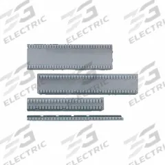 LISTA Drawer Partition: 4 7/8 in Overall Ht, For 150 mm Drawer Ht, 7 13/16 in Overall Lg, Silver (MPN P150-27/4PC). Key specifications — Color: Silver; Product Type: Drawer Partition; Brand: LISTA; Manufacturer Part Number: P150-27/4PC.