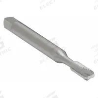 CLEVELAND Spiral Point Tap: #4-40 UNC, H2 / 2B, 2 Flute, Bottoming Chamfer, High Speed Steel (MPN C57049)