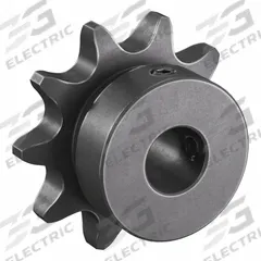 TSUBAKI Single Strand Sprocket: 41, For 1/2 in Chain Pitch, 1/2 in Bore Dia, 10 Teeth, Steel (MPN 41B10F-1/2). Key specifications — Brand: TSUBAKI.