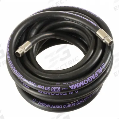 DEF Hose Assembly: Stainless Steel M x Stainless Steel M, 3/4 in Hose Inside Dia - Diesel Exhaust Fluid (DEF) Hose Assemblies