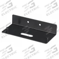 CODE 3 Lighting Bracket: Mounting Bracket, Black, Aluminum, 1 in Lg, 2 3/16 in Ht, 4 11/16 in Wd (MPN XT4LBKT). Key specifications — Color: Black; Brand: CODE 3; Material: Aluminum; Product Type: Mounting Bracket.