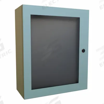 HAMMOND Electrical Enclosure: Steel, 24 in x 20 in x 8 in, NEMA 12/3R/4 - Steel Washdown Enclosures