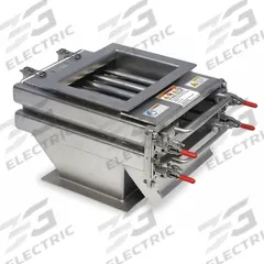 ERIEZ Grate Magnet with Housing: Rectangular Grate Magnet with Housing (MPN 135706P). Key specifications — Grate Shape: Rectangle; Primary Magnet Material: Rare Earth; Frame Material: Stainless Steel; Brand: ERIEZ.