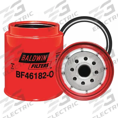 BALDWIN FILTERS Fuel/Water Separator: Spin-On, 4 1/4 in Outside Dia, 1"-14 Thread Size - Spin-On Fuel Filters