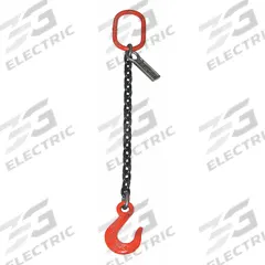 LIFT-ALL Single Leg Chain Sling: 7/32 in Chain Trade Size, 100 Chain Grade, Sling Hook, Alloy Steel (MPN 732SOSW10X4). Key specifications — Hook Type Included: Sling Hook; Brand: LIFT-ALL.