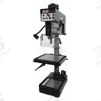 JET Floor Drill Press: Belt Drive, Variable Speed, 245 RPM – 2,000 RPM, 120V AC /Single-Phase, 2 hp (MPN JDP-20EVS-110). Key specifications — attr22849: 65 to 2,000 RPM; attr22858: 120V AC; attr73523: Drilling; attr22856: Belt; attr73570: Single-Phase; attr22850: 10-7/16 in; attr22846: 2 hp; attr22840: 9.2 A.
