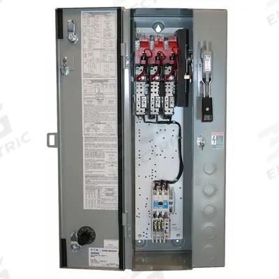 EATON Combination Starter: Fusible Disconnect, 3 Poles, NEMA Size 0, 208V AC - Fusible Starters with Electronic Overloads