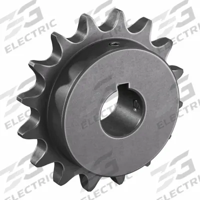 TRITAN Roller Chain Sprocket: 80, For 1 in Chain Pitch, 1 7/16 in Bore Dia, 16 Teeth - Size 80 Fixed-Bore Roller Chain Sprockets