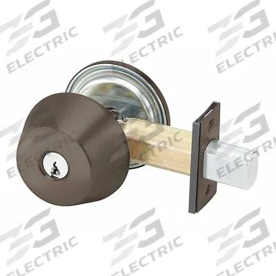 ASSA ABLOY ACCENTRA Deadbolt Lock: Cylindrical, 1 3/8 in Door Thick - Max - Standard Cylindrical Deadbolts