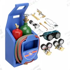 UNIWELD Welding and Cutting Kit: Acetylene, CGA 200 (MPN KL22P-T). Key specifications — Regulator CGA Number (Fuel): CGA 200; Manufacturer Part Number: KL22P-T; Brand: UNIWELD.