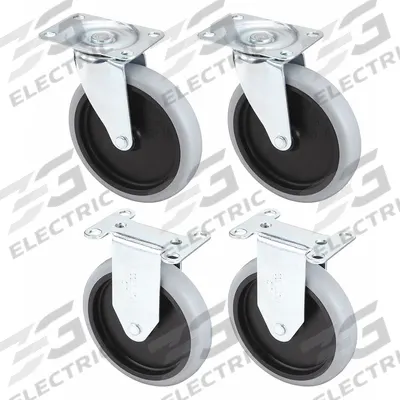 RUBBERMAID COMMERCIAL PRODUCTS Caster Kit: For 5M715/5M716/5M718/5M719 (MPN GRFG4505L30000) - Material Handling Parts